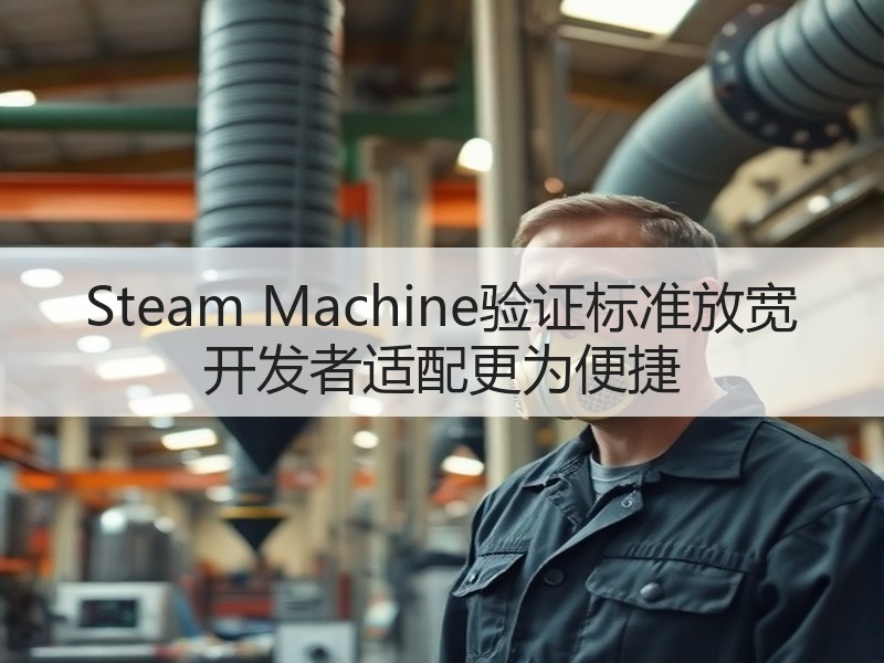 Steam Machine验证标准放宽 开发者适配更为便捷