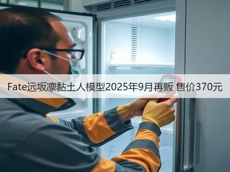 Fate远坂凛黏土人模型2025年9月再贩 售价370元