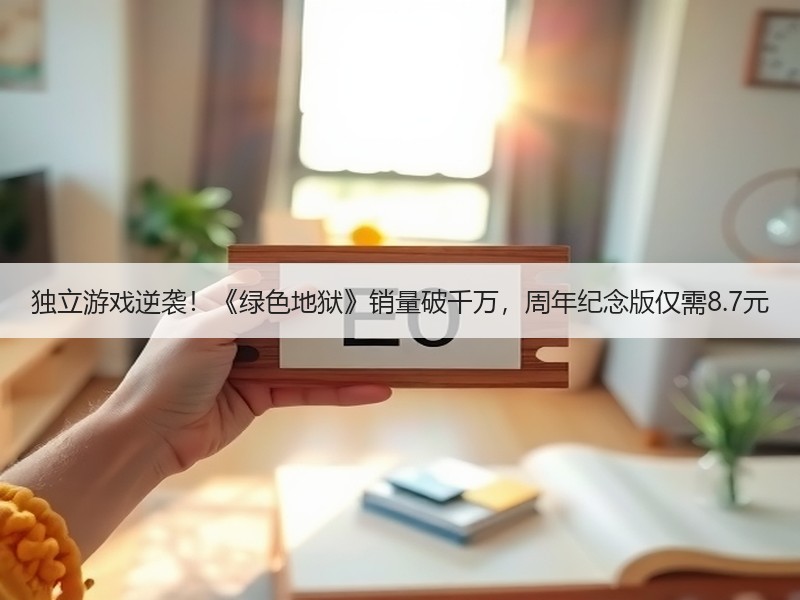 独立游戏逆袭！《绿色地狱》销量破千万，周年纪念版仅需8.7元
