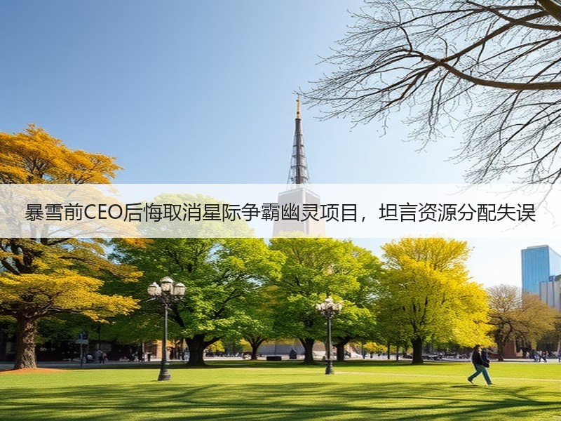 暴雪前CEO后悔取消星际争霸幽灵项目，坦言资源分配失误