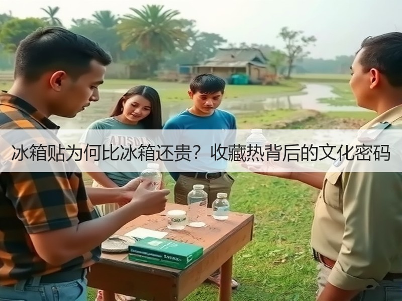 冰箱贴为何比冰箱还贵？收藏热背后的文化密码