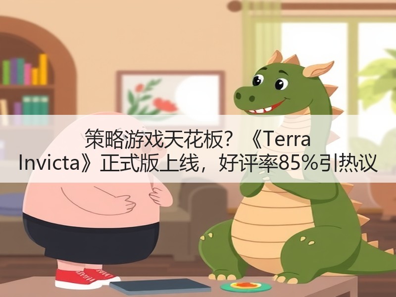 策略游戏天花板？《Terra Invicta》正式版上线，好评率85%引热议