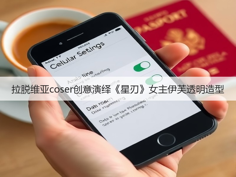 拉脱维亚coser创意演绎《星刃》女主伊芙透明造型