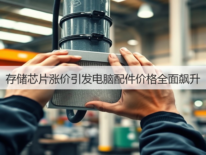 存储芯片涨价引发电脑配件价格全面飙升