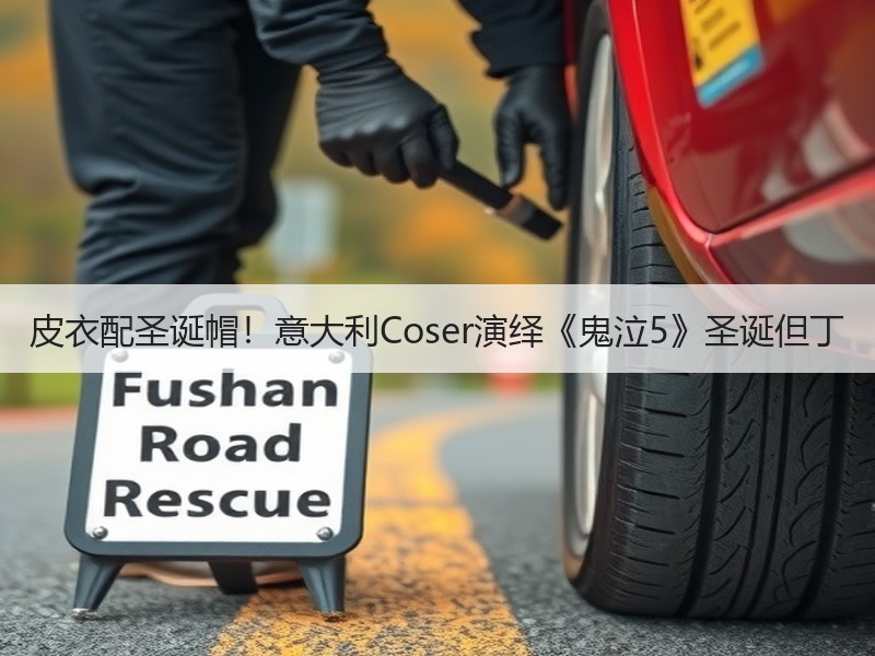 皮衣配圣诞帽！意大利Coser演绎《鬼泣5》圣诞但丁