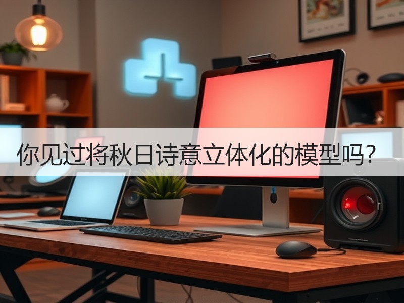 你见过将秋日诗意立体化的模型吗？
