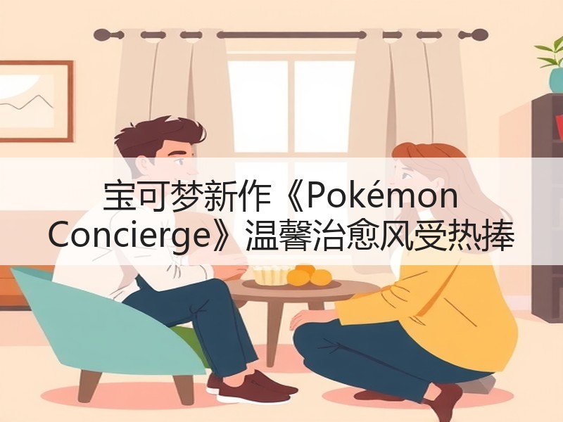 宝可梦新作《Pokémon Concierge》温馨治愈风受热捧