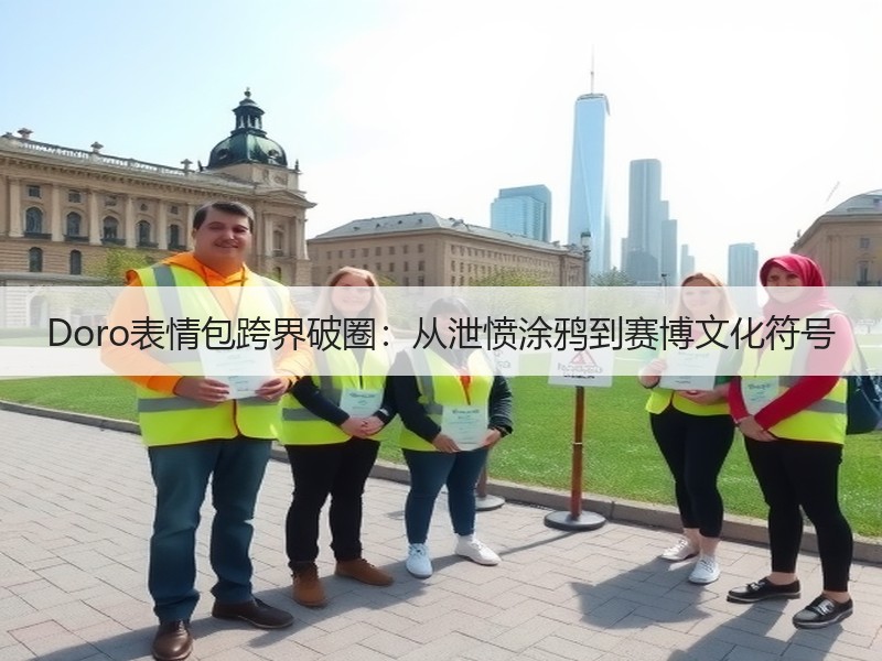 Doro表情包跨界破圈：从泄愤涂鸦到赛博文化符号