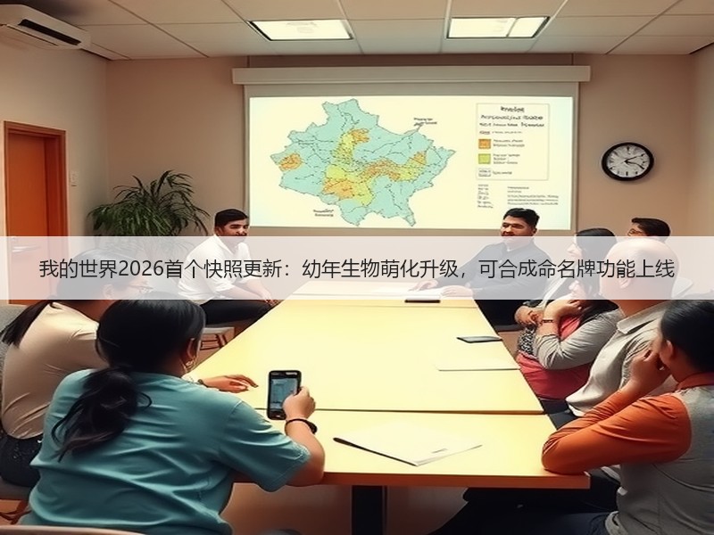 我的世界2026首个快照更新：幼年生物萌化升级，可合成命名牌功能上线