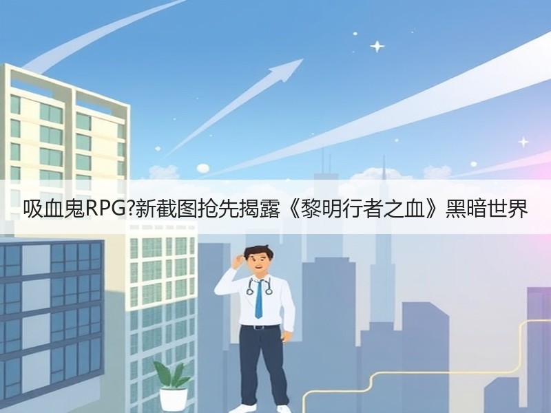 吸血鬼RPG?新截图抢先揭露《黎明行者之血》黑暗世界
