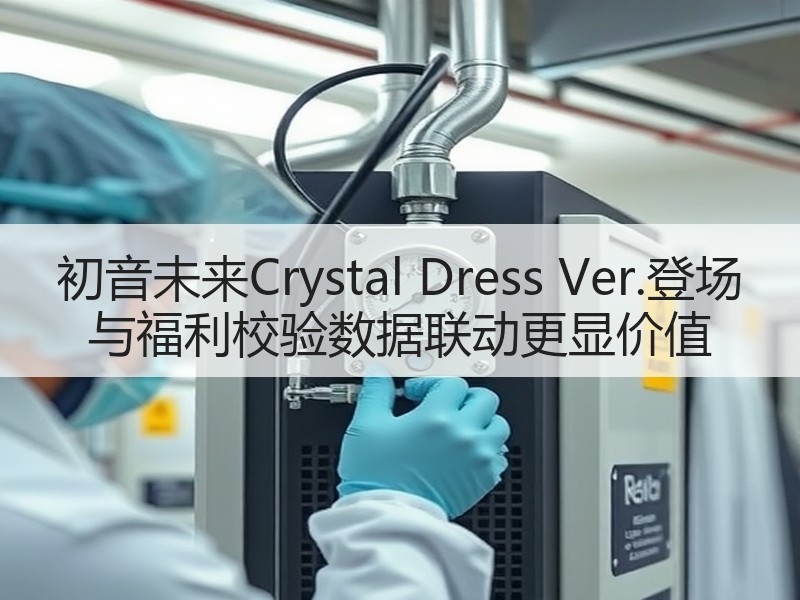 初音未来Crystal Dress Ver.登场 与福利校验数据联动更显价值