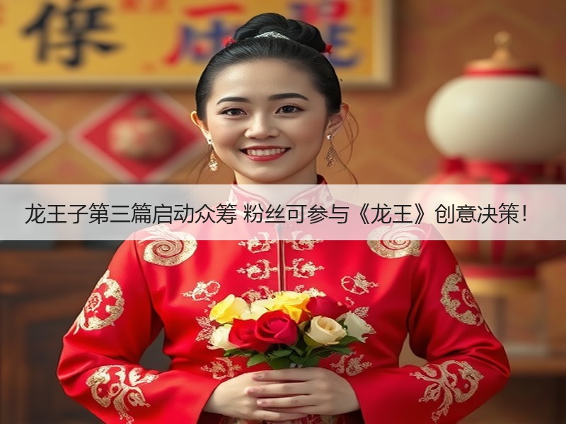 龙王子第三篇启动众筹 粉丝可参与《龙王》创意决策！