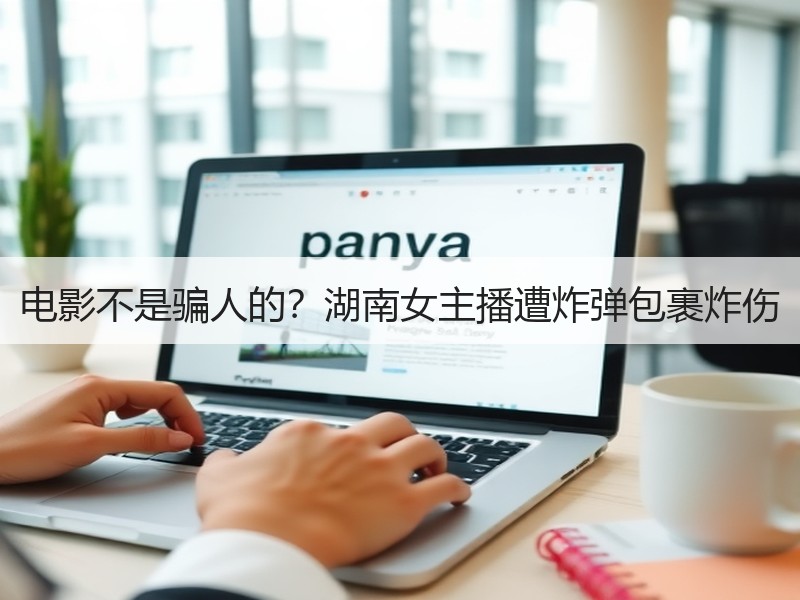 电影不是骗人的？湖南女主播遭炸弹包裹炸伤