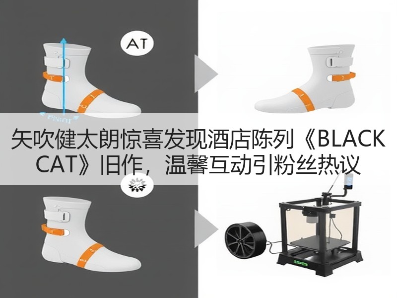 矢吹健太朗惊喜发现酒店陈列《BLACK CAT》旧作，温馨互动引粉丝热议