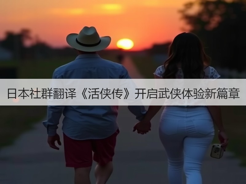 日本社群翻译《活侠传》开启武侠体验新篇章