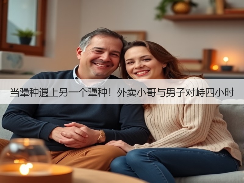 当犟种遇上另一个犟种！外卖小哥与男子对峙四小时