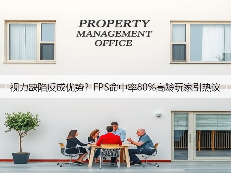 视力缺陷反成优势？FPS命中率80%高龄玩家引热议