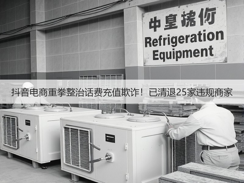 抖音电商重拳整治话费充值欺诈！已清退25家违规商家