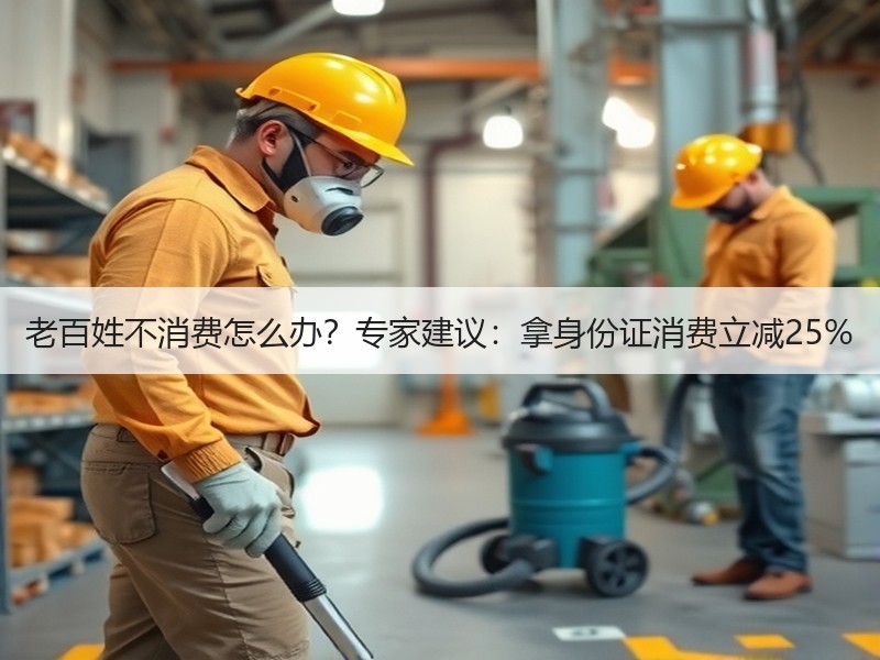 老百姓不消费怎么办？专家建议：拿身份证消费立减25%