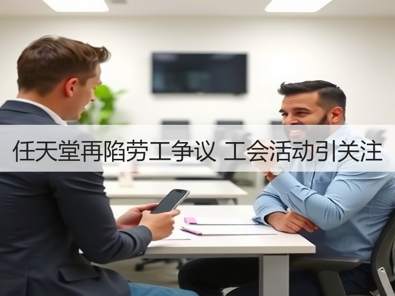 任天堂再陷劳工争议 工会活动引关注