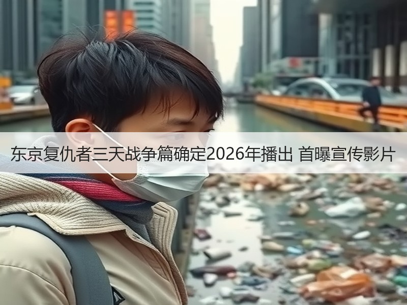 东京复仇者三天战争篇确定2026年播出 首曝宣传影片