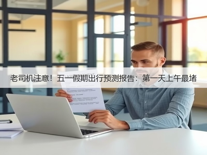 老司机注意！五一假期出行预测报告：第一天上午最堵