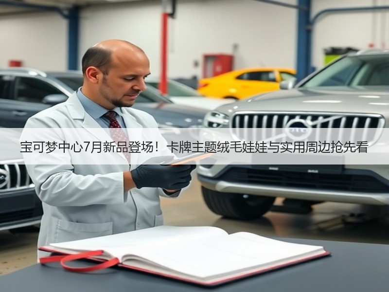 宝可梦中心7月新品登场！卡牌主题绒毛娃娃与实用周边抢先看