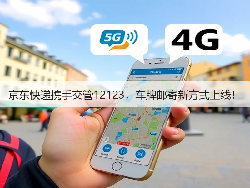 京东快递携手交管12123，车牌邮寄新方式上线！