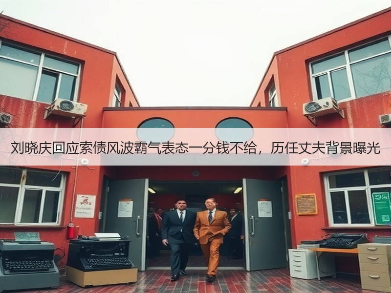 刘晓庆回应索债风波霸气表态一分钱不给，历任丈夫背景曝光