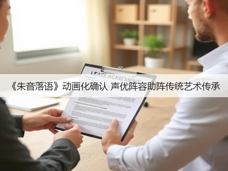 《朱音落语》动画化确认 声优阵容助阵传统艺术传承