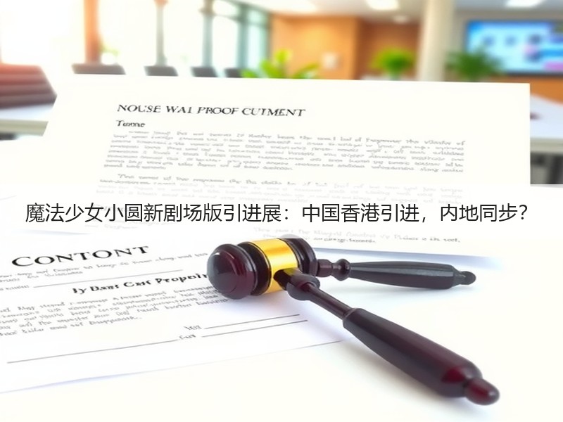 魔法少女小圆新剧场版引进展：中国香港引进，内地同步？