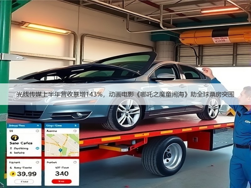 光线传媒上半年营收暴增143%，动画电影《哪吒之魔童闹海》助全球票房突围