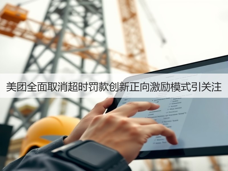 美团全面取消超时罚款创新正向激励模式引关注