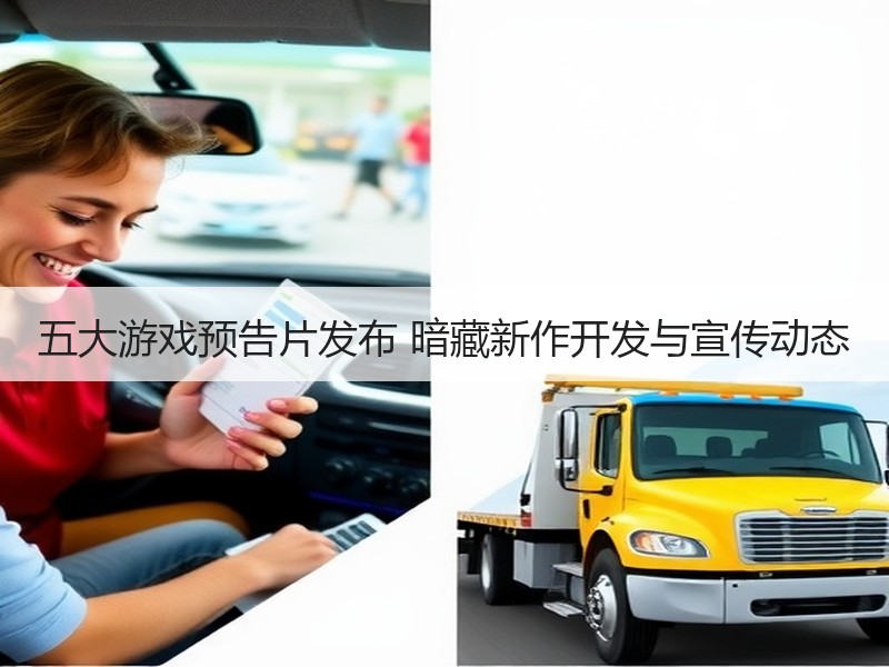 五大游戏预告片发布 暗藏新作开发与宣传动态