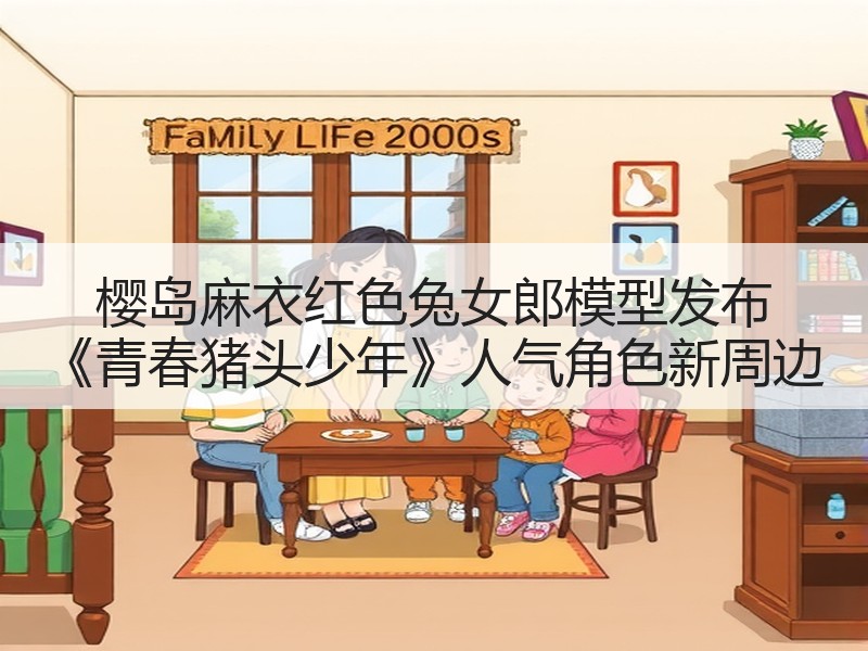 樱岛麻衣红色兔女郎模型发布 《青春猪头少年》人气角色新周边