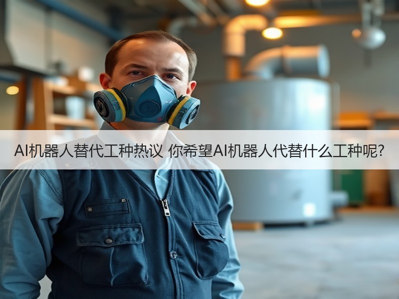 AI机器人替代工种热议 你希望AI机器人代替什么工种呢?
