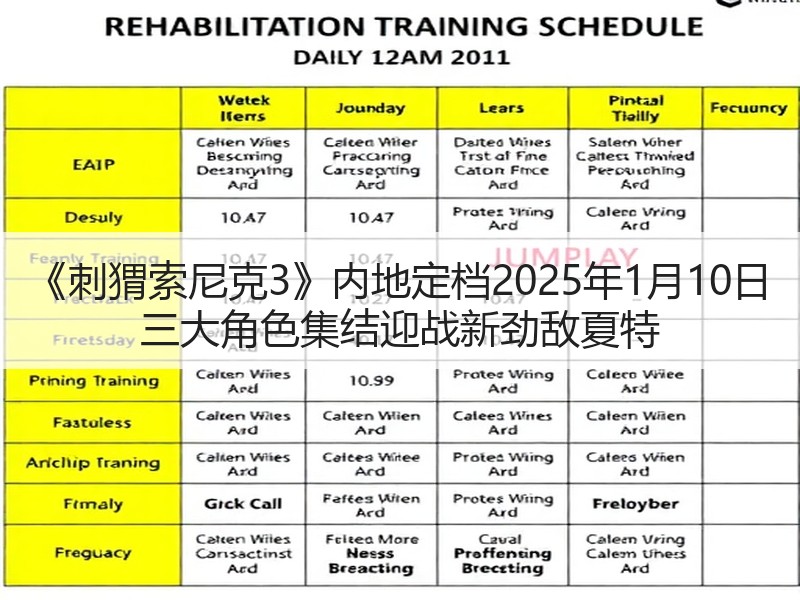 《刺猬索尼克3》内地定档2025年1月10日 三大角色集结迎战新劲敌夏特