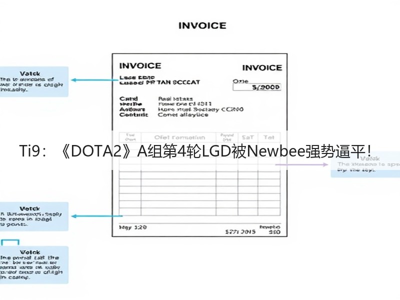 Ti9：《DOTA2》A组第4轮LGD被Newbee强势逼平！