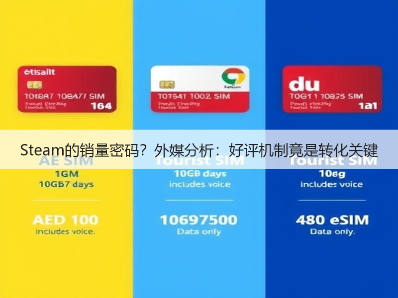 Steam的销量密码？外媒分析：好评机制竟是转化关键