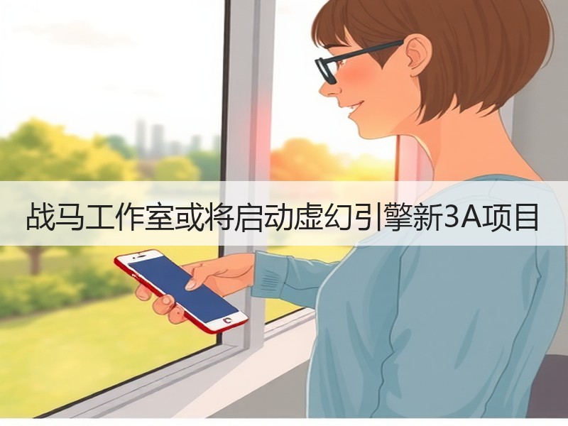 战马工作室或将启动虚幻引擎新3A项目