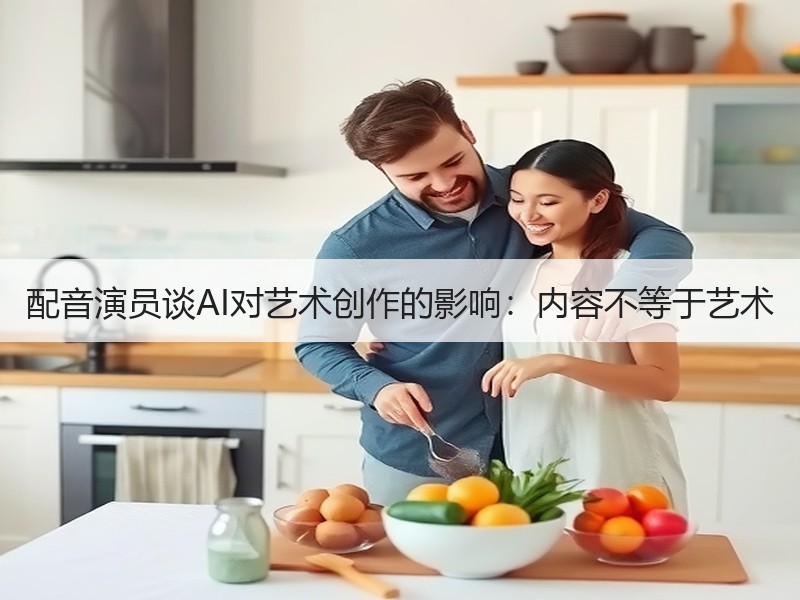 配音演员谈AI对艺术创作的影响：内容不等于艺术