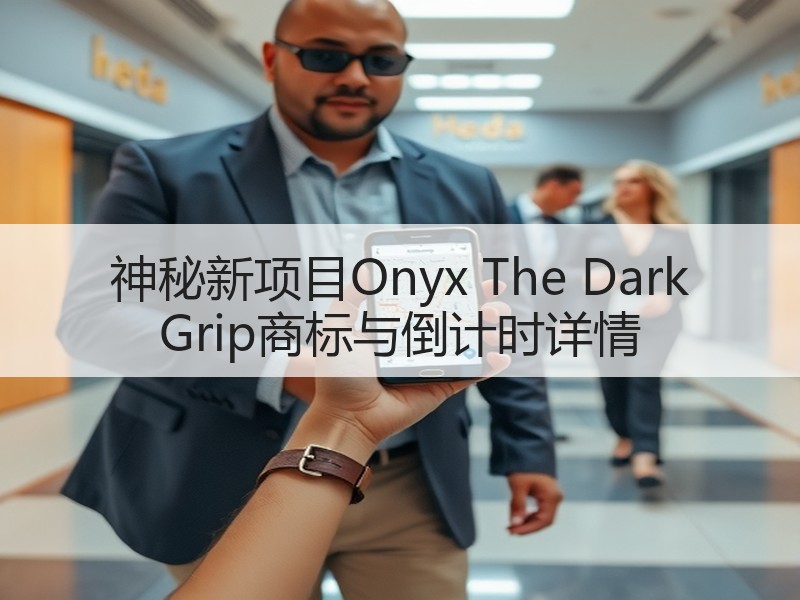 神秘新项目Onyx The Dark Grip商标与倒计时详情