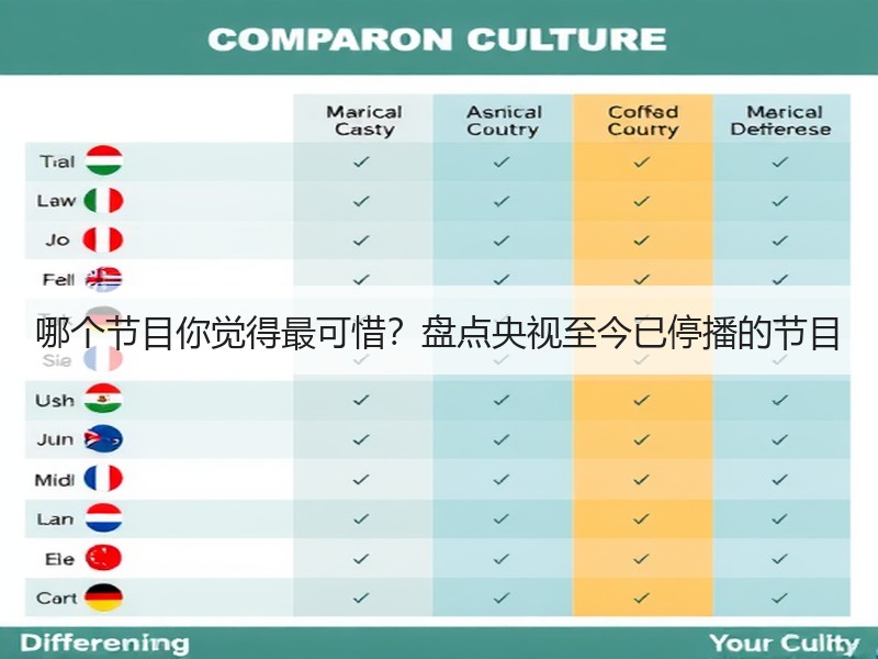哪个节目你觉得最可惜？盘点央视至今已停播的节目