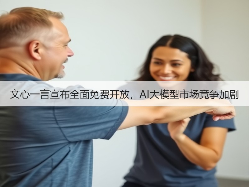 文心一言宣布全面免费开放，AI大模型市场竞争加剧