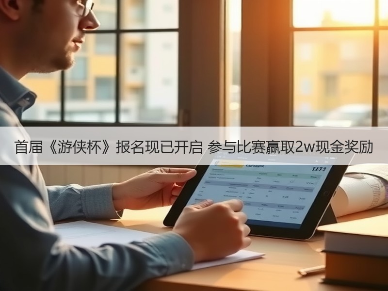首届《游侠杯》报名现已开启 参与比赛赢取2w现金奖励