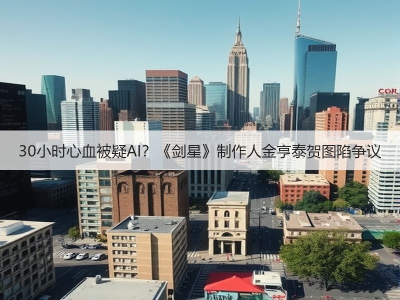 30小时心血被疑AI？《剑星》制作人金亨泰贺图陷争议