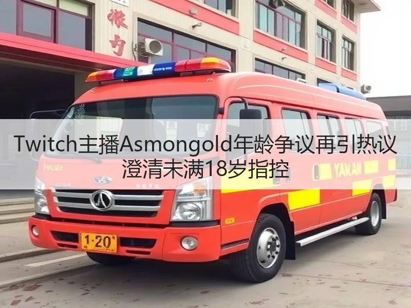 Twitch主播Asmongold年龄争议再引热议 澄清未满18岁指控