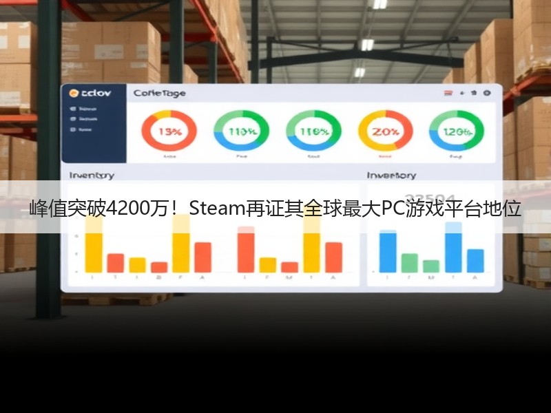 峰值突破4200万！Steam再证其全球最大PC游戏平台地位