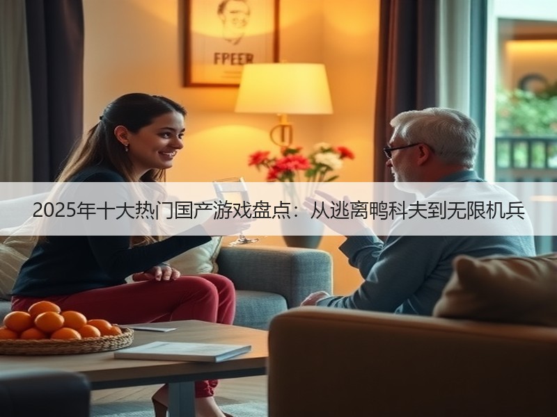 2025年十大热门国产游戏盘点：从逃离鸭科夫到无限机兵