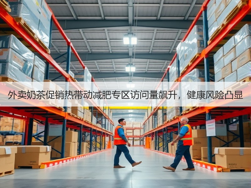 外卖奶茶促销热带动减肥专区访问量飙升，健康风险凸显